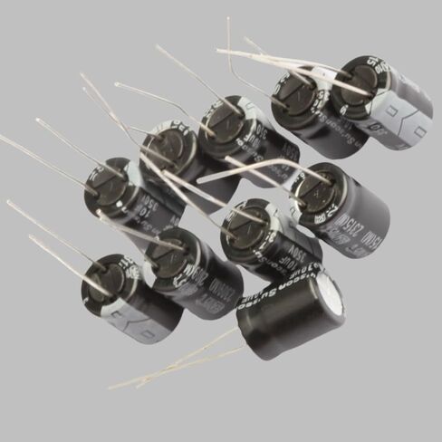 350V 10UF 10x13mm Capacitors (10pieces) in Saudi Arabia