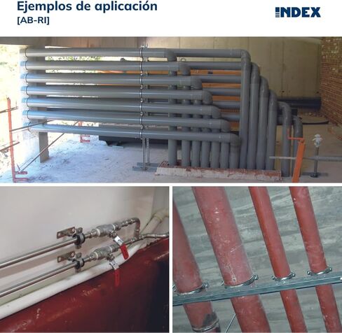Index Reinforced Aluminium Ri Sound Absorbing Clamp M8 + M10 315 in Saudi Arabia