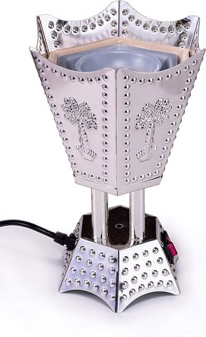 Am Bakhoor Electric Beagens Burner - Oud Florkense Resin Burner 6.5 بوصة (Hexagon) (النحاس) in Kuwait