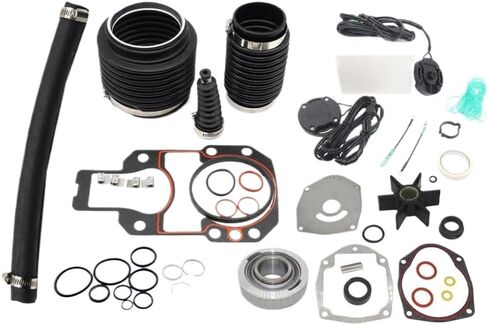 طقم منفاخ ختم Transom 30-803099T1 متوافق مع الأجزاء البحرية MerCruiser Alpha One Gen 2 Sterndrives Engines 805320A03 47-43026Q06 25-87400A2 30-803099T1 in Kuwait