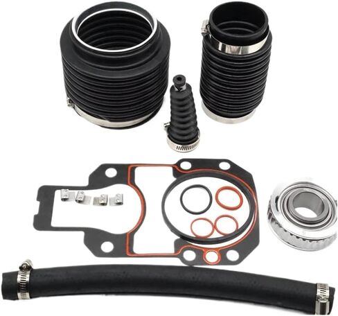 طقم منفاخ ختم Transom 30-803099T1 متوافق مع الأجزاء البحرية MerCruiser Alpha One Gen 2 Sterndrives Engines 805320A03 47-43026Q06 25-87400A2 30-803099T1 in Kuwait