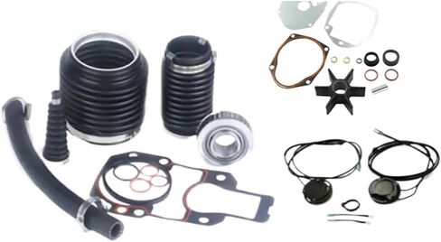 طقم منفاخ ختم Transom 30-803099T1 متوافق مع الأجزاء البحرية MerCruiser Alpha One Gen 2 Sterndrives Engines 805320A03 47-43026Q06 25-87400A2 30-803099T1 in Kuwait