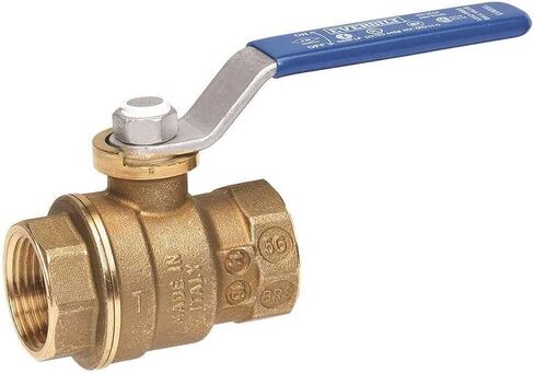 Everbilt 116-2-1-EB 1 in. Lead Free Brass Threaded FPT x FPT Ball Valve in Kuwait