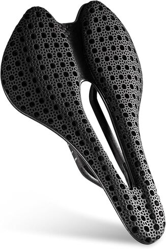 EVTSCAN 3D Printed Bike Saddle, Carbon Fiber Shock Absorption Comfortable Lightweight Cycling Saddle for Road Bikes in Saudi Arabia