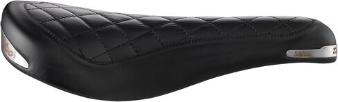 Selle Italia Turbo Bonnie Vintage Saddle: Black, L1 in Saudi Arabia