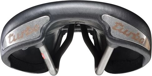 Selle Italia Turbo Bonnie Vintage Saddle: Black, L1 in Saudi Arabia