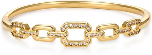 أساور Hotoo Gold Flower أساور متعددة الطبقات واسعة للنساء مجوهرات سهلة المفتوحة غير القابلة للتكديس لهدايا عيد ميلاد عيد الميلاد in Kuwait