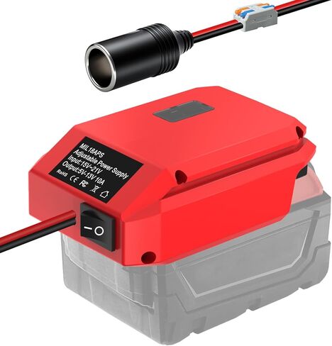 Power Wheel Adapter for Craftsman 20V Battery,for Craftsman 20V Lithium Battery Adapter with Switch & Fuses & Wire Terminals, with 14 AWG Wire,Power Convertor for DIY,RC Toys,Robotics and Work Lights in Saudi Arabia