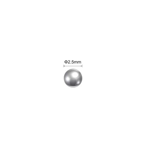 500pcs 2.5mm 201 Stainless Steel Bearing Balls G200 Precision in Saudi Arabia