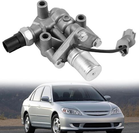 صمام بكرة الملف اللولبي VTEC مع حشية 15810-PLR-A01 متوافق مع Honda Civic 1.7L 2001-2005 استبدال 15810-PLR-A01 15810PLRA01 in Saudi Arabia