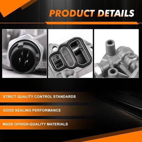 صمام بكرة الملف اللولبي VTEC مع حشية 15810-PLR-A01 متوافق مع Honda Civic 1.7L 2001-2005 استبدال 15810-PLR-A01 15810PLRA01 in Saudi Arabia