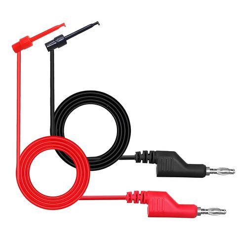 يؤدي اختبار السيارات 3.5 قدم، قابس الموز 4 مم لاختبار مشابك الخطاف، مجموعة أسلاك توصيل اختبار الموز متعددة التحمل لاختبار فلوك/أسترو آي/إنوفا/كلاين، اختبار كهربائي قطعتين in Kuwait