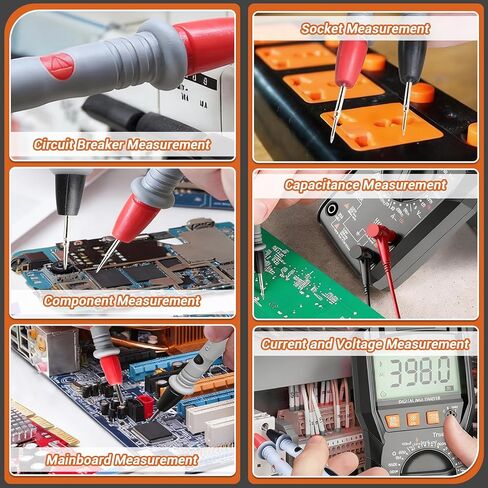 Multimeter Leads, Volt Meter Leads, Test Kit for Electrical Circuit Testing and Maintenance in Saudi Arabia