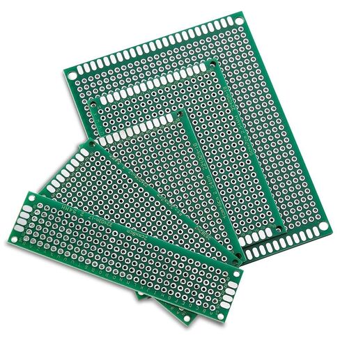 طقم لوحة PCB مزدوج الجوانب 32 قطعة، مجموعة أدوات تدريب اللحام لمشاريع الإلكترونيات التي تصنعها بنفسك مع 5 أحجام متوافقة مع مجموعات Arduino in Saudi Arabia