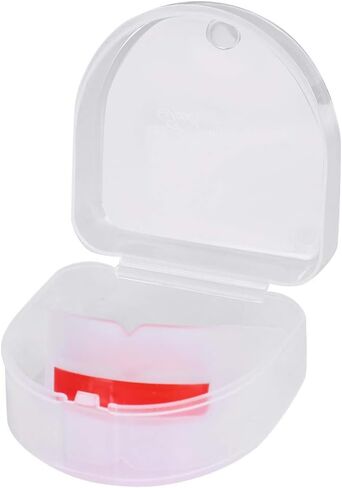 Akozon Double Boxing Mouthguard, Sided Adult Mouth Guard Eathing Exerciser Incentive Boxing Taekwondo Combat Accessory Ng Spirometer Teeth Tooth Protector in Kuwait