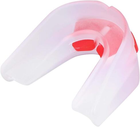 Akozon Double Boxing Mouthguard, Sided Adult Mouth Guard Eathing Exerciser Incentive Boxing Taekwondo Combat Accessory Ng Spirometer Teeth Tooth Protector in Kuwait