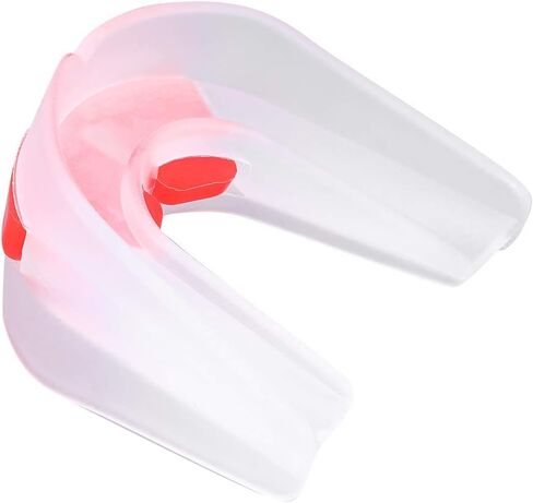 Akozon Double Boxing Mouthguard, Sided Adult Mouth Guard Eathing Exerciser Incentive Boxing Taekwondo Combat Accessory Ng Spirometer Teeth Tooth Protector in Kuwait