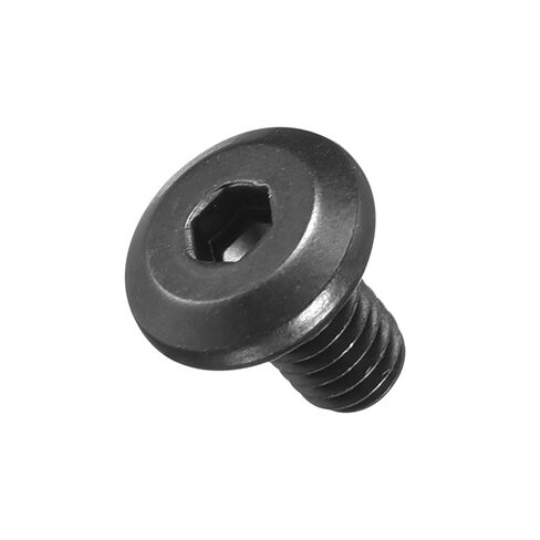 مسامير براغي سداسية ذات رأس مسطح من METALLIXITY (M6-1x80) 10 قطع، براغي أثاث ذات مقبس سداسي من الصلب - لمشروع النجارة والأثاث، أسود in Kuwait