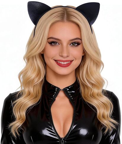 بوني Z. ليوناردو لامع بو آذان القط عقال آذان القط الأسود تأثيري in Kuwait