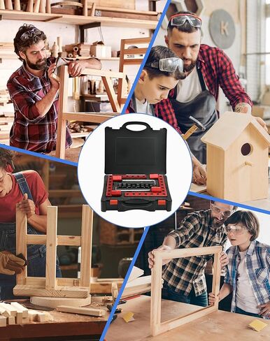 مشابك زاوية للأعمال الخشبية، 4 عبوات 90 درجة 5.5 بوصة × 5.5 بوصة مربعات تثبيت لوضع الزاوية اليمنى، أدوات مشبك مربعة للأعمال الخشبية للخزانة، وإطار الصورة، والصندوق، والأدراج in Kuwait