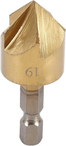 6pcs Countersink Bits, Woodworking Countersink, Chamfer Drill Bit Chamfer Drill Bits 90 Degree Center Punch Tool 1/4 Hex Shank 0.23-0.75 Wood in Saudi Arabia