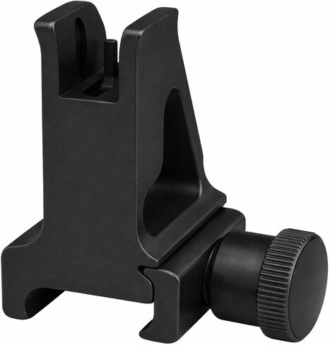 مشهد حديدي أمامي رفيع المستوى من GOTICAL متوافق مع سكة ​​Picatinny Weaver المسطحة مع مجموعة عمود مربع A2 - ارتفاع 2 بوصة in Kuwait