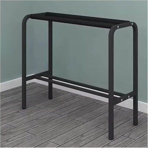 رف تخزين مضارب التنس، رف منظم جيتار معدني أسود وأبيض مع حصيرة حماية إسفنجية (أبيض) in Kuwait