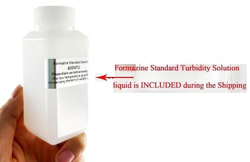 Turbidity Testing Equipment Lab Turbidity Meters Turbidimeter with Formazine Standard Calibration Solution Range 0 to 200 NTU 0.1 NTU Backlight Display in Saudi Arabia