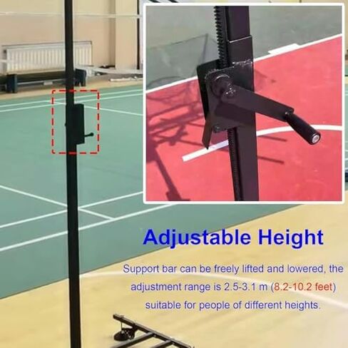 شوت كرة السلة العائدة المتداول شبكة العودة الأرضية الدائمة اللوحة الخلفية المرفقة للأطواق التقليدية/الحائط المثبتة على ارتفاع رفوف الرماية القابلة للتعديل in Kuwait