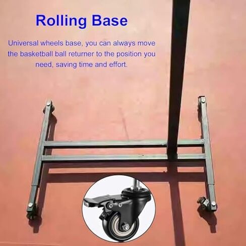 شوت كرة السلة العائدة المتداول شبكة العودة الأرضية الدائمة اللوحة الخلفية المرفقة للأطواق التقليدية/الحائط المثبتة على ارتفاع رفوف الرماية القابلة للتعديل in Kuwait