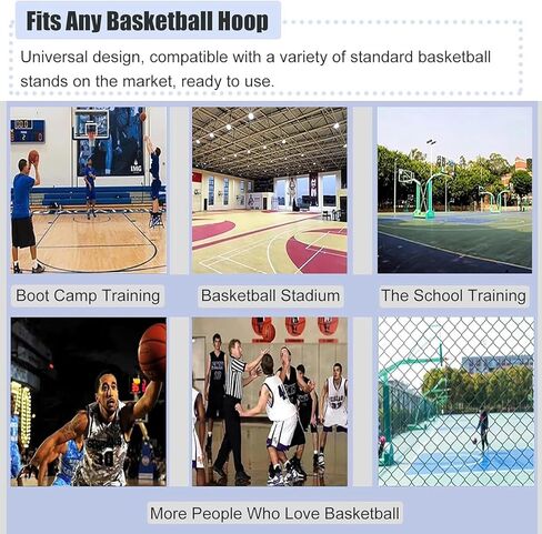 كرة السلة ريبوندر شوت رينر المعدنية المعلقة مرفق كرة العودة لشبكة تدريب الأطفال البالغين المحترفين in Kuwait