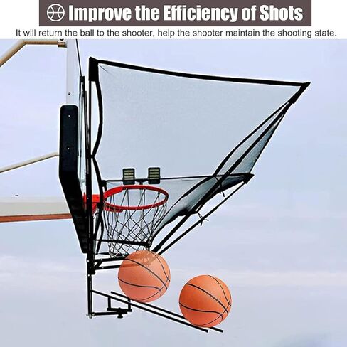 كرة السلة الفولاذية لرياضة كرة السلة من الفولاذ، مرفق إرجاع معلق لشبكة دوارة قابلة لإعادة التدوير، حقيبة تخزين داخلية وخارجية in Kuwait