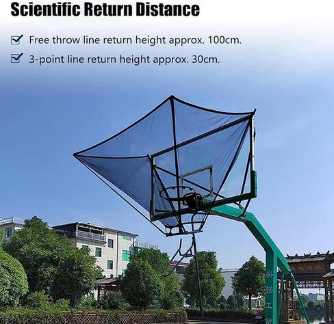 كرة السلة هوب العائد مرفق العودة النار شنق Rebounder صافي كبير للتدوير اطلاق النار العملي in Kuwait