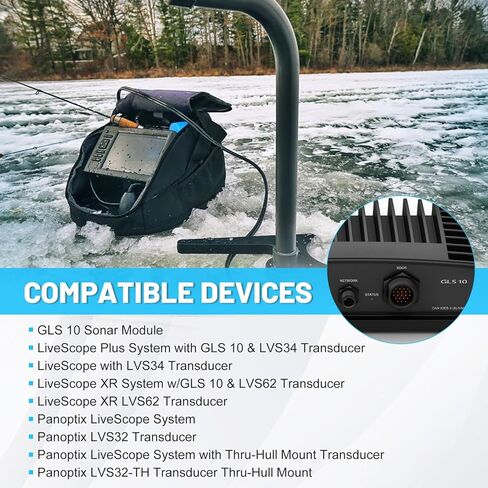 10 Feet (3 m) Transducer Extension Cable 21-Pin, Compatible with Panoptix LiveScope System, LVS32 LVS34 LVS62XR Transducer, Extend The Cable Length, 010-12855-00 in Saudi Arabia