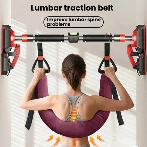 Back Stretcher, Lumbar Traction Device, Spine Decompression Belt, Spinal Back Stretcher Belt, Portable Stretching Device in Saudi Arabia