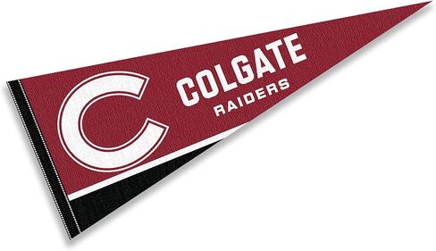 College Flags & Banners Co. Colgate Raiders Wordmark Logo Pennant Flag in Saudi Arabia