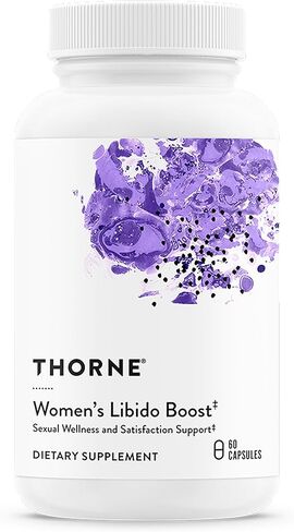 ثورن - تعزيز الرغبة الجنسية لدى النساء - يدعم رطوبة المهبل والمزاج والعافية الجنسية بشكل عام* - مكمل الرغبة الجنسية مع مستخلصات داميانا والحلبة والشاتافاري - معتمد من NSF للرياضة - 60 كبسولة in Kuwait