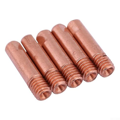 16PCS MIG Welding Accessory Kit for 15AK 0.8mm Contact Tips Gas Nozzles & Diffusers Copper Build in Saudi Arabia