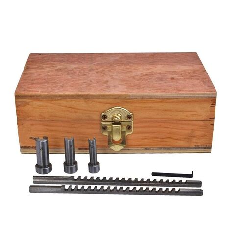 مجموعة Keyway Broach مقاس متري 6 قطع 2 مم 3 مم دبابيس 6/8/10 البطانات ذات الياقات مع الحشوات أدوات القطع باستخدام الحاسب الآلي لأعمال المعادن والمخرطة in Saudi Arabia