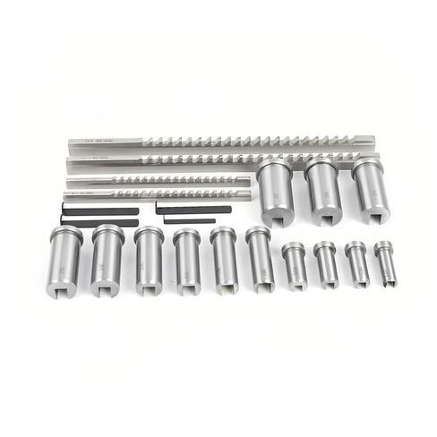 22 قطعة Keyway Broach مجموعة متري الحجم شيم مجموعة عالية السرعة الصلب Keyway قطع أداة لآلة التصنيع باستخدام الحاسب الآلي لأشغال المعادن ، مخرطة in Saudi Arabia
