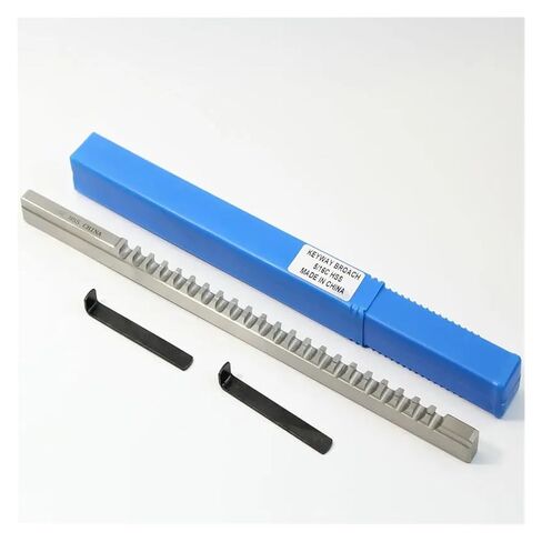 6mm C1 Push-Type Keyway Broach, Metric Size, HSS Keyway+Shim Cutting Tool for CNC Router Metalworking for Metalworking, Lathe in Saudi Arabia