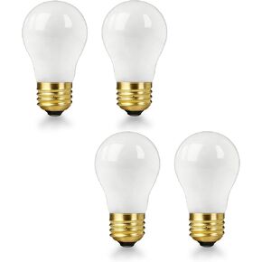 4 عبوات 02.30.265.00 لمبة مصباح حراري مقاومة للكسر 40 وات | متوافق مع هاتكو | استبدال 02.30.265/02.30.265.12 | 120 فولت E26 | لمبة إضاءة مقاومة للحرارة ومغلفة بالسلامة in Kuwait