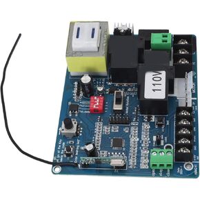 Universal Sliding Gate Opener Main Board Sensitive Gate Motor Control Board with Remote Controllers Convenient for Schools and Workplaces Electronic Components (110V) in Kuwait