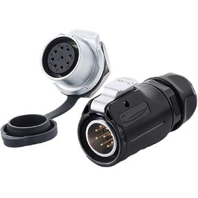 LP20 wire quick connector 2 3 4 5 7 9 12 14 core waterproof aviation socket(4 core) in Kuwait