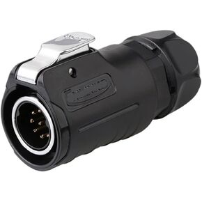 Industrial aviation 9-pin LP20 with fence equipment male and female connector(Four hole female socket) in Kuwait