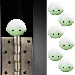 Cute Mini Creative Bird Hinge Heads Decorative Topper Set 6PCS, Home Decoration,Magnetic Hinge Head Toppers Door Hinge in Kuwait