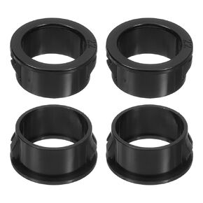 uxcell 28 Pcs Cable Snap Bushing Grommet, 7/8" Mounting Dia Black Round Nylon Snap in Cable Grommet Protector, Plastic Cable Hole Grommets for Wiring in Kuwait