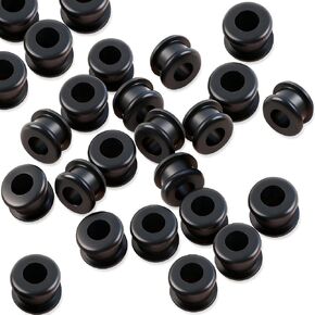 20PCS New Black Upgrade Rubber Grommets Compatible with Hunter Vintage/Discontinued Ceiling Fans, Ceiling Fan Replacement Parts for Blades, Screws, Balance Kit & Mounting Bracket in Kuwait