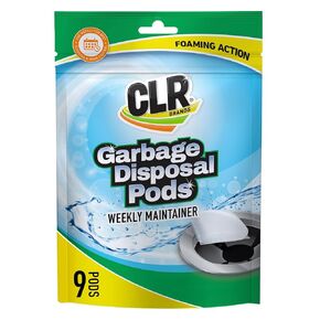 CLR Brands® Garbage Disposal Foaming Cleaner combines a powerful fast-dissolving formula with a fresh, clean-scented pod to safely clean and remove disposal odors without scrubbing. Use weekly. in Kuwait