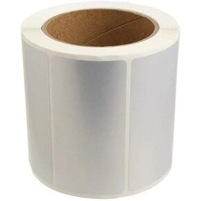 HellermannTyton TAG79T1-795 Thermal Transfer Label, 4.0" X 2.0", 1 Across, Polyester, Silver, 500/RL in Kuwait